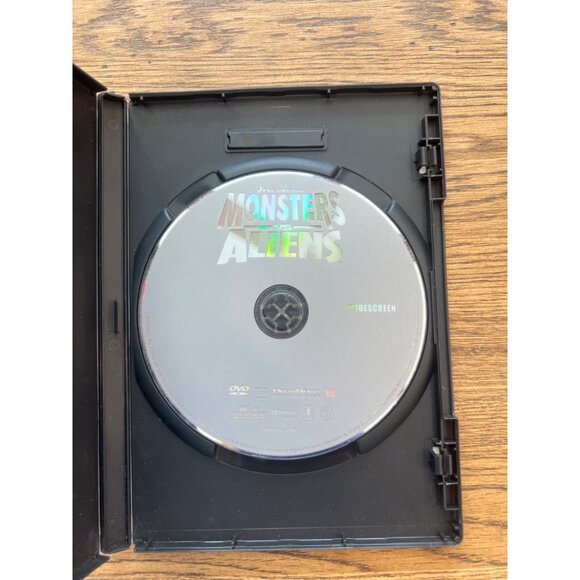 Monsters Vs Aliens 2009 DVD Comedy Hugh Laurie Reese Witherspoon Pre-Owned - Picture 3 of 4